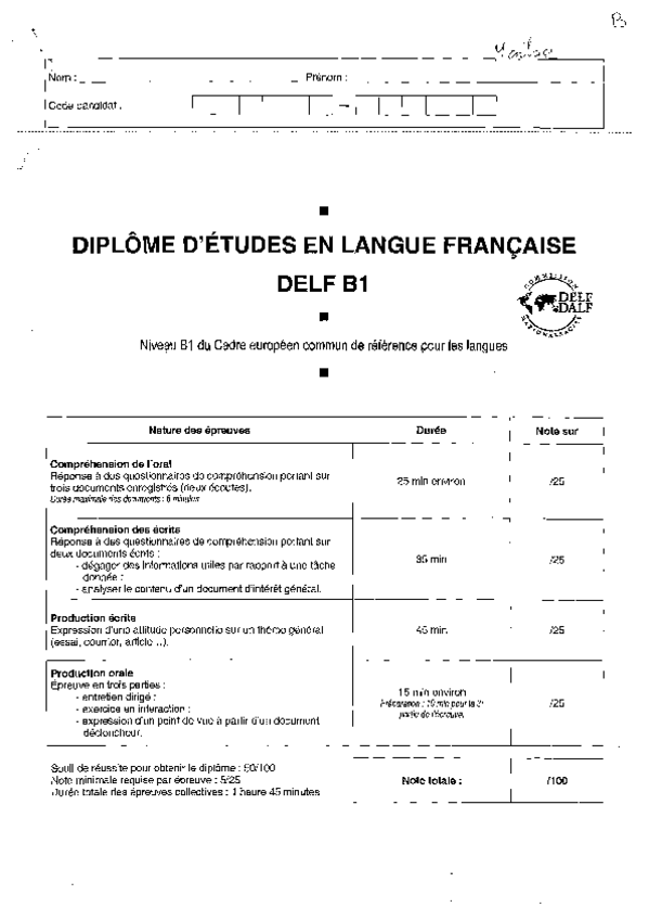 Miniatura del documento Examen Delf B1 (2).pdf