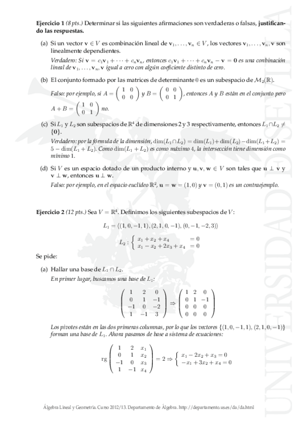 Miniatura del documento ALG - Prueba 2. Mañana 13 Diciembre - 2012-13.pdf