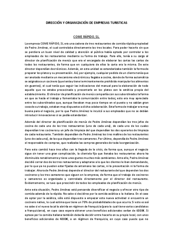 Miniatura del documento Caso práctico -DIRECCIÓN Y ORGANIZACIÓN DE EMPRESAS TURISTICAS.pdf