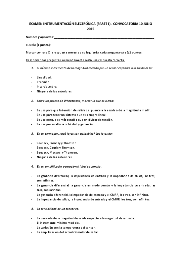 Miniatura del documento Examen Instrumentación Electrónica - Julio 2015.pdf