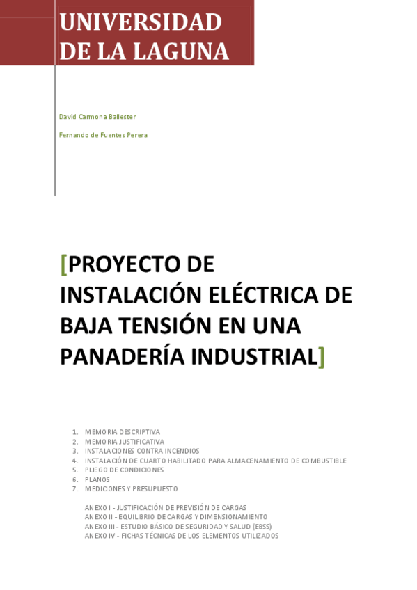 Miniatura del documento Proyecto de instalación eléctrica en BT de una Panadería Industrial.pdf