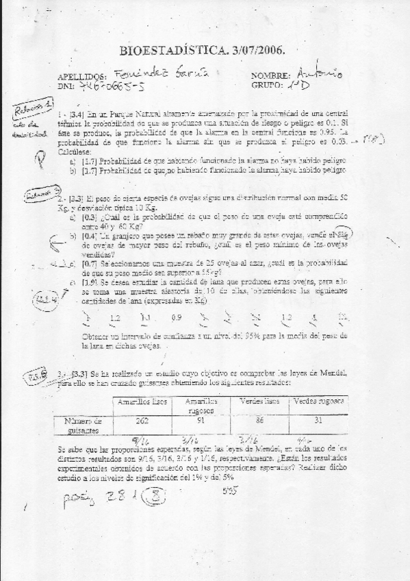 Miniatura del documento Examenes Resueltos de bioestadistica.PDF