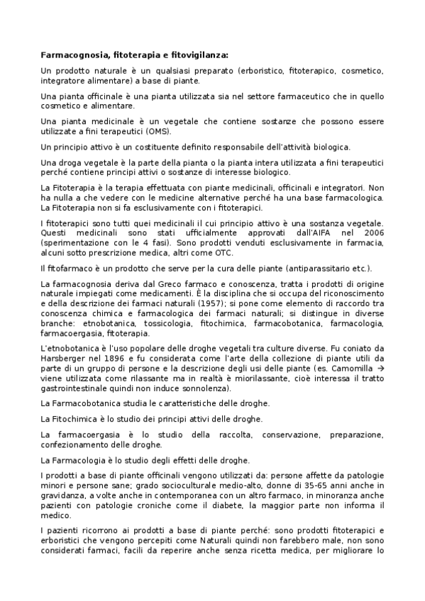 Miniatura del documento Farmacognosia-regolamentazione-farmaci.docx