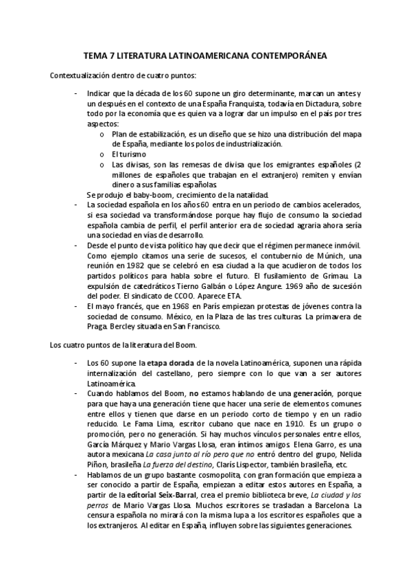 Miniatura del documento TEMA 7 LITERATURA LATINOAMERICANA CONTEMPORÁNEA.pdf