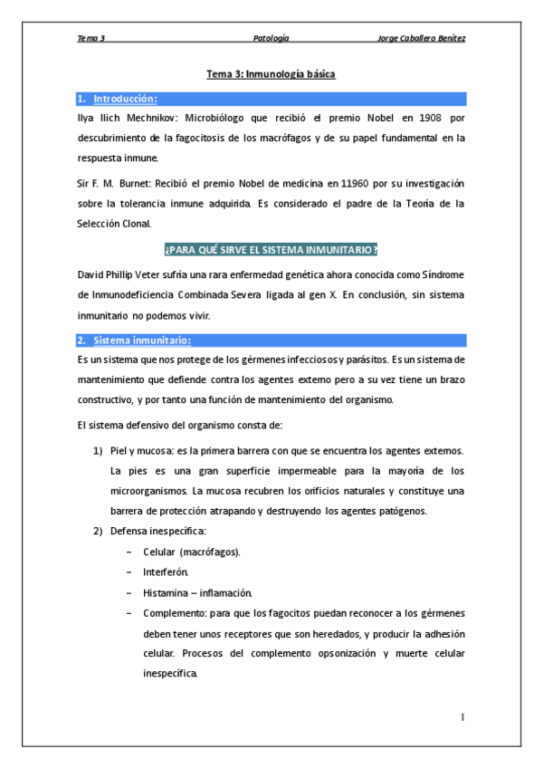 Miniatura del documento Tema 3 - Inmunología básica.pdf