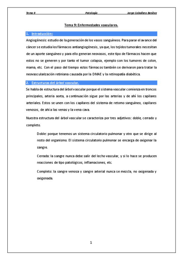 Miniatura del documento Tema 9 - Enfermedades vasculares.pdf