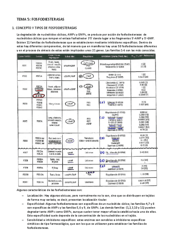 Miniatura del documento Tema 5- Fosfodiesterasas.pdf