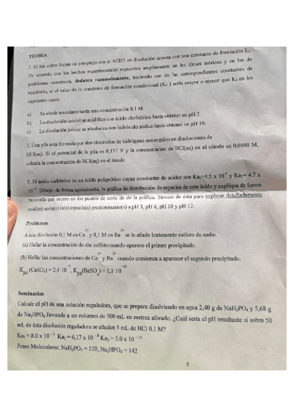 Miniatura del documento EXAMEN CONVOCATORIA (ANALÍTICA) 2019