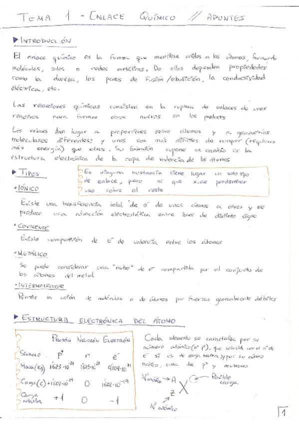 Miniatura del documento Química1 - Tema1 - Teoría