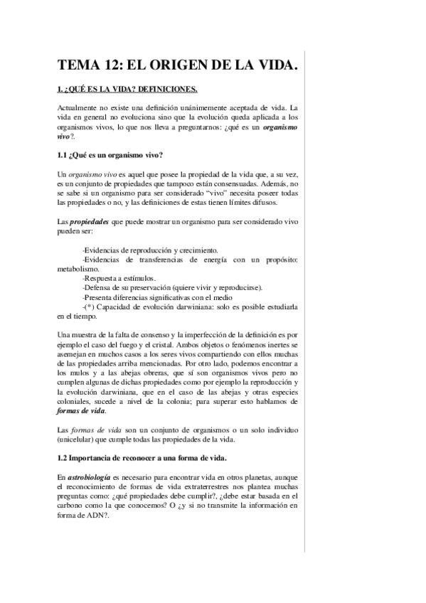 Miniatura del documento Origen-y-diversificacion-de-la-vida.odt