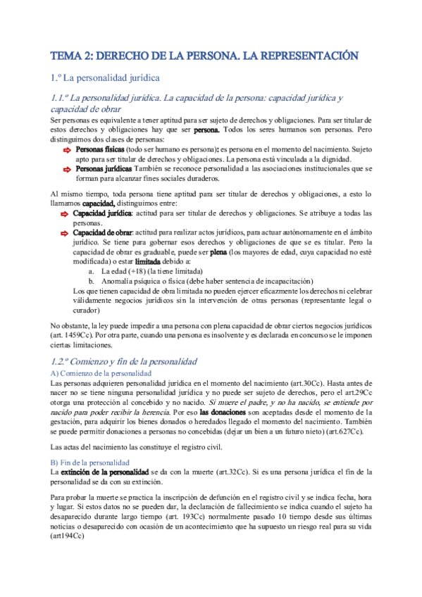 Miniatura del documento TEMA 2: La persona. La representación