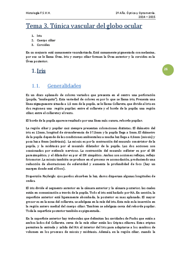 Miniatura del documento TEMA 3 - Túnica vascular del globo ocular.pdf