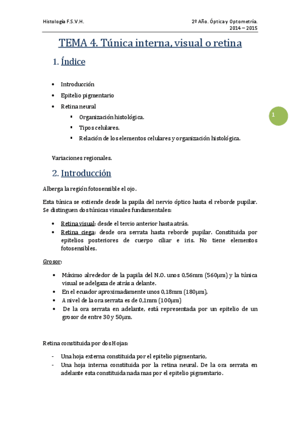 Miniatura del documento TEMA 4 - Túnica interna Retina.pdf