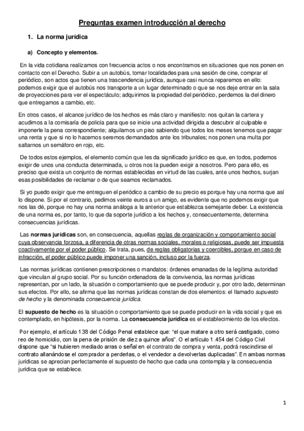 Miniatura del documento introduccion al derecho preguntas examen.pdf