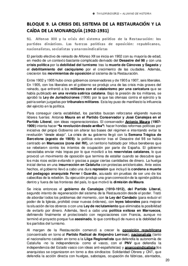 Miniatura del documento BLOQUE-9-La-crisis-del-Sistema-de-la-Restauracion-y-la-caida-de-la-Monarquia.pdf