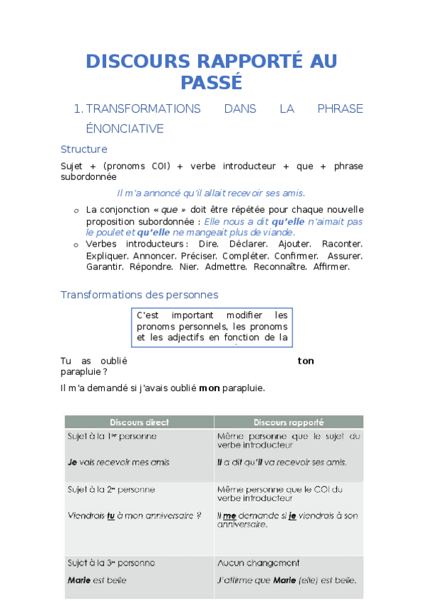 Miniatura del documento Discours-rapporte-au-passe.docx