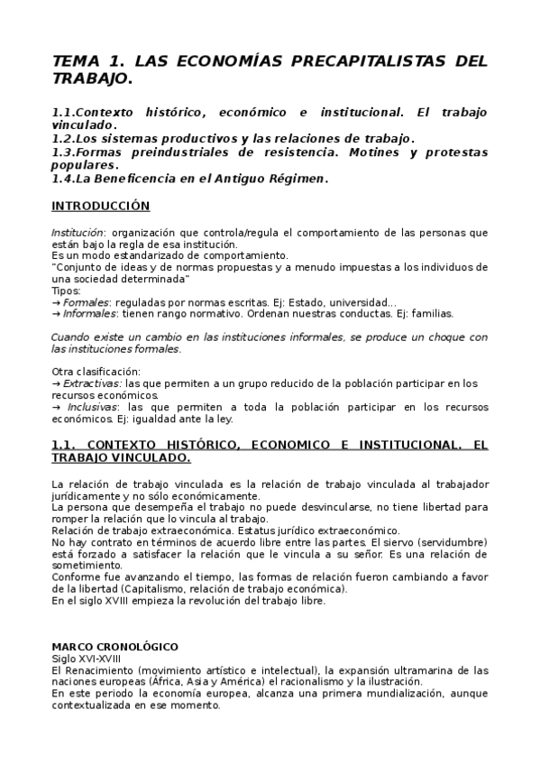 Miniatura del documento TEMA 1 HISTORIA. ECONOMÍAS PRECAPITALISTAS Y EL TRABAJO.doc