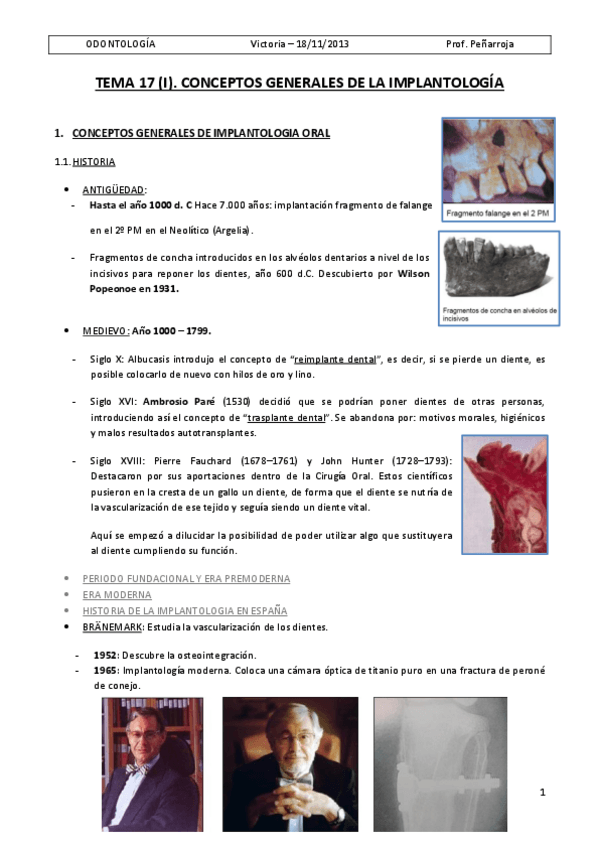 Miniatura del documento Tema 17 (I). Principios básicos de la implantología oral.pdf