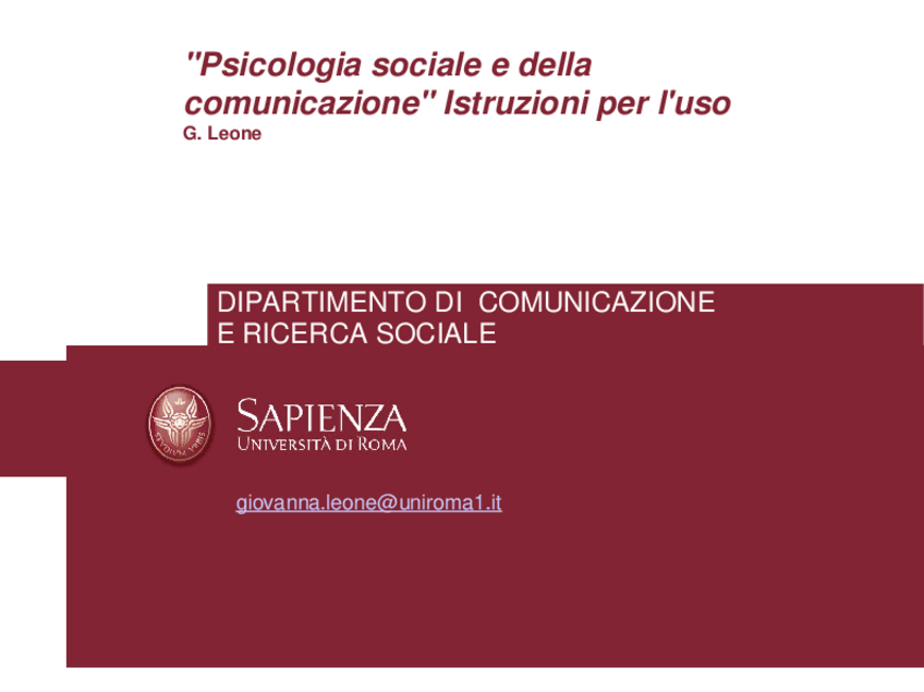 Miniatura del documento leone-intro-corso-triennale-psicologia-sociale-della-comunicazione-2019-20.ppt