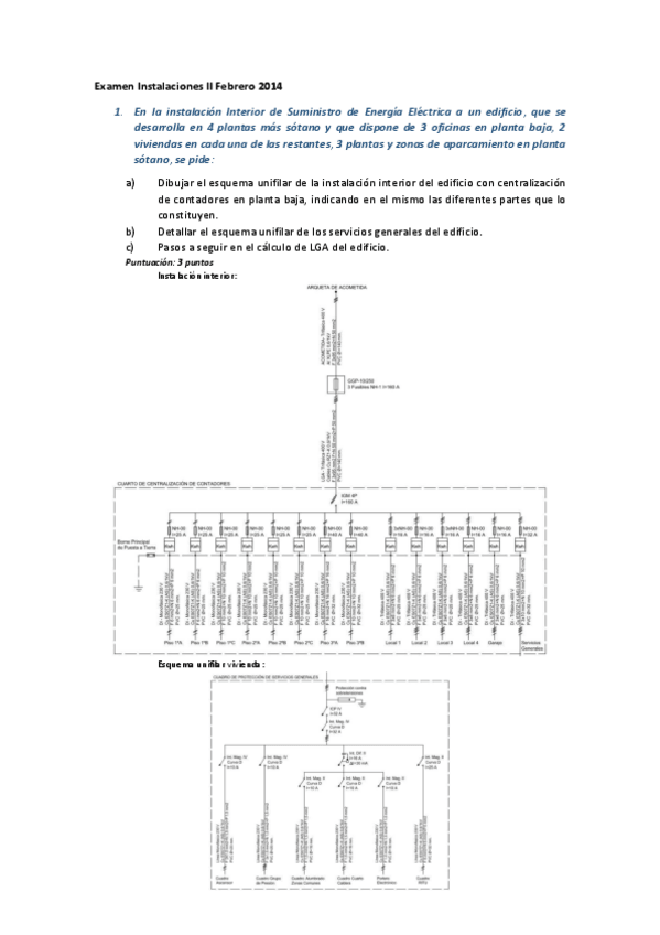 Miniatura del documento Examen Instalaciones II Febrero 2014_Resuelto.pdf