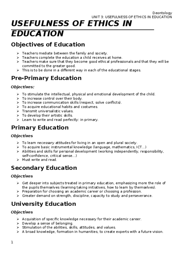 Miniatura del documento Unit-3-Usefulness-of-Ethicsd-in-Education.docx