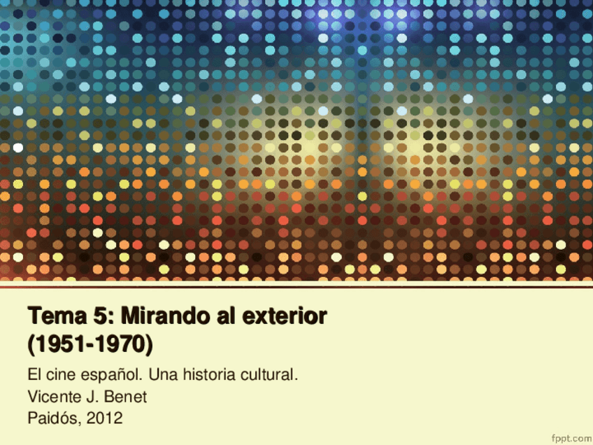 Miniatura del documento Tema 5 (Benet+Lombardo).ppt