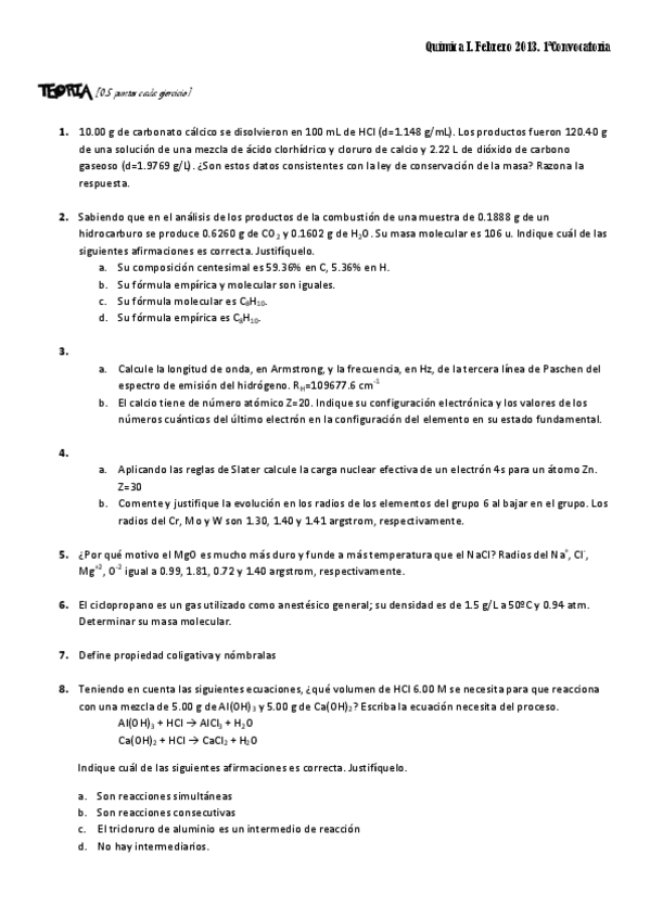 Miniatura del documento QuÃ-mica I febrero13.pdf