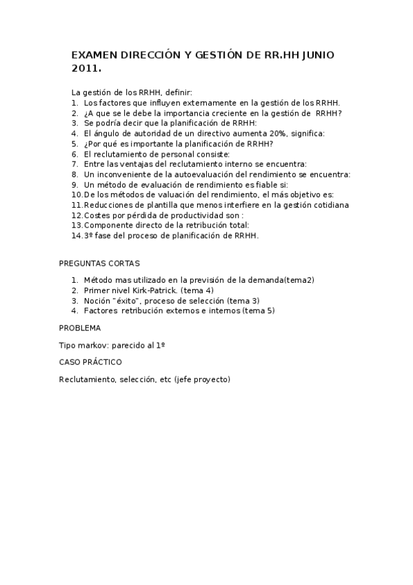 Miniatura del documento Examen Direccion y gestion RRHH.doc