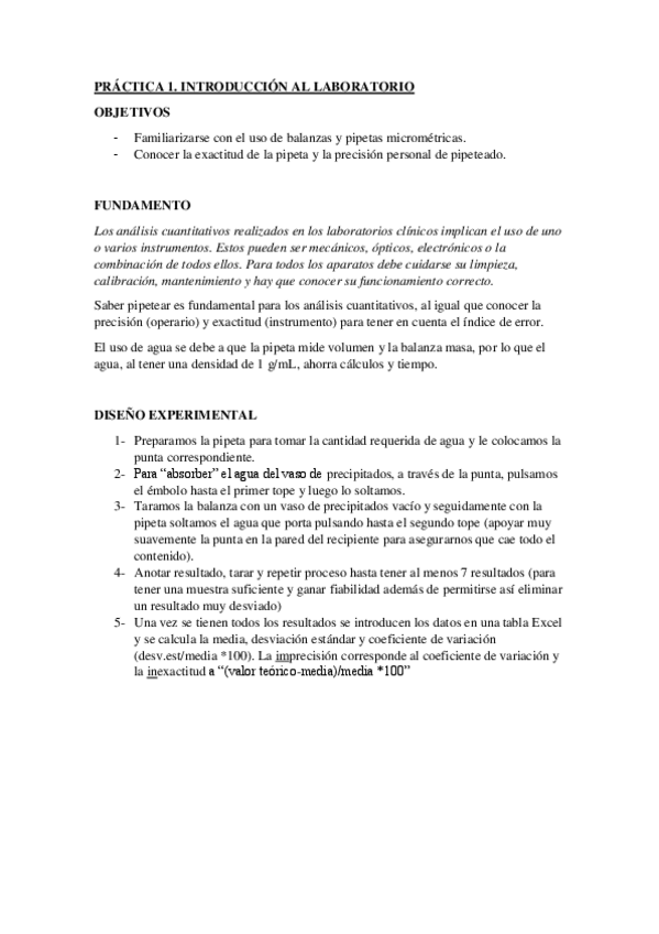 Miniatura del documento INFORME PRÁCTICA 1 - BIOQUÍMICA