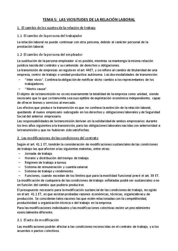 Miniatura del documento Tema 5 - Vicisitudes de la relación laboral.pdf