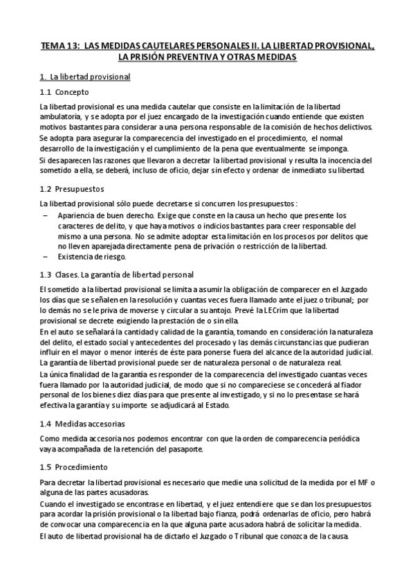 Miniatura del documento Tema 13 - Medidas cautelares personales II.pdf