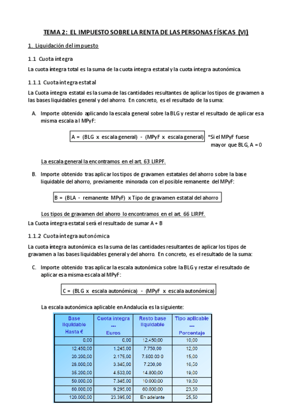 Miniatura del documento Tema 2 - IRPF. Liquidación.pdf