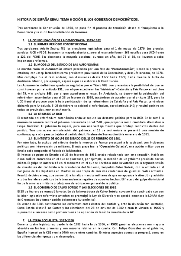 Miniatura del documento Los gobiernos democráticos