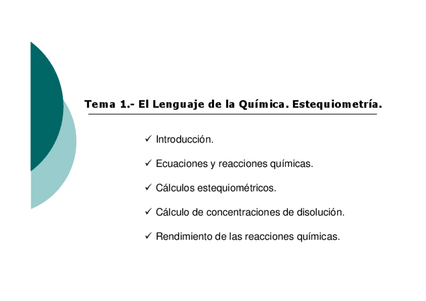Miniatura del documento Tema 1.- El Lenguaje de la Química. Estequiometría.pdf