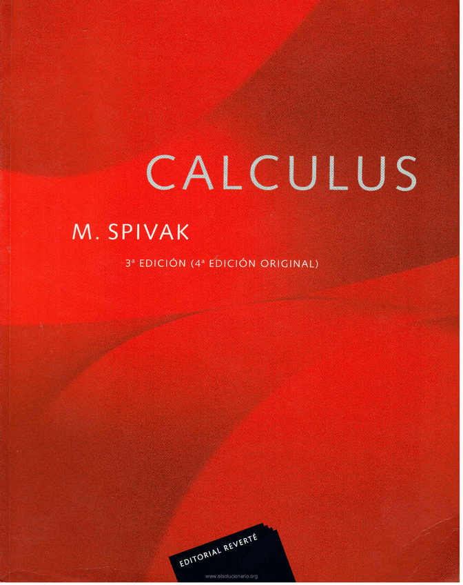 Miniatura del documento Calculus-Michael-Spivak-3ra-Edicion.pdf
