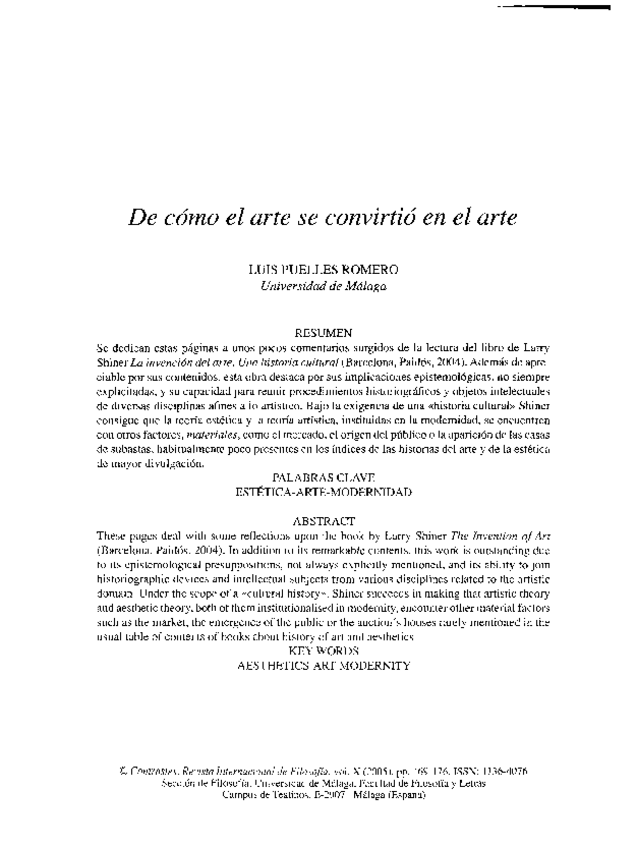 Miniatura del documento Dialnet-DeComoElArteSeConvirtioEnArte-1457592.pdf