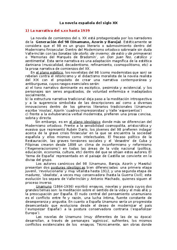 Miniatura del documento LanarrativaespanoladelsigloXX.doc