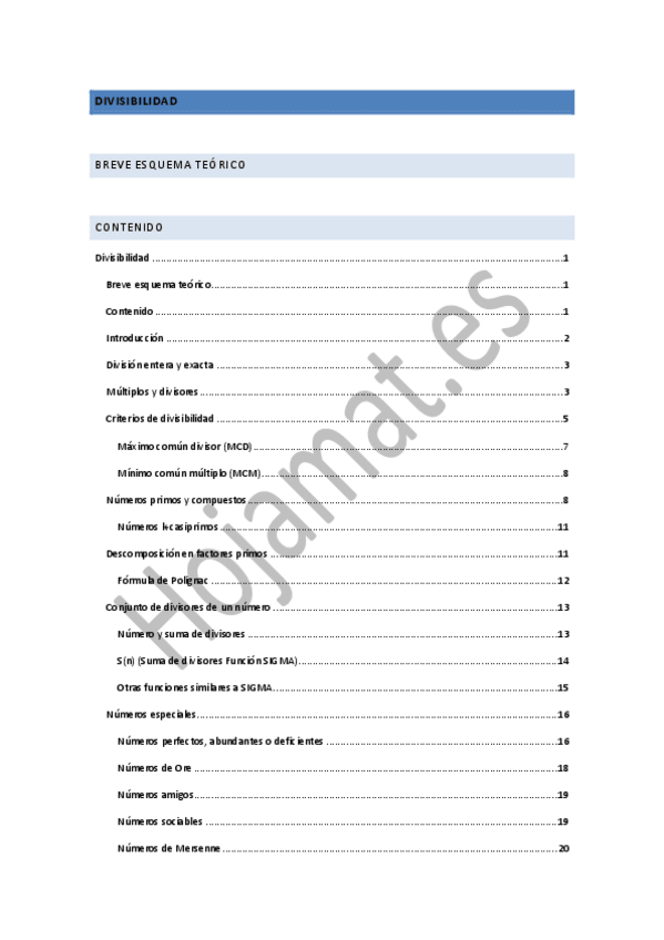 Miniatura del documento Teoremas divisibilidad.  Álgebra Discreta..pdf
