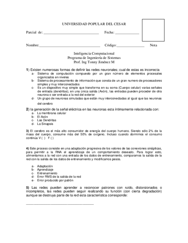 Miniatura del documento Examen-primer-parcial-inteligencia-artificial-2018-II.pdf