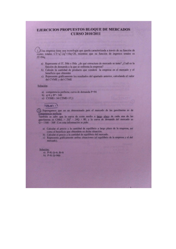 Miniatura del documento EJERCICIOS RESUELTOS MICROECONOMIA (BLOQUE DE MERCADOS).pdf