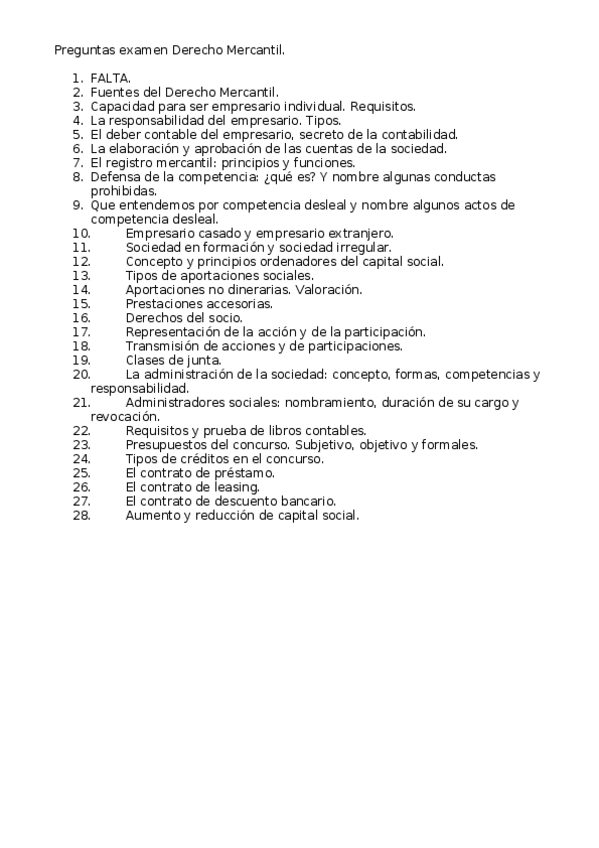 Miniatura del documento Preguntas-examen-Derecho-Mercantil.docx
