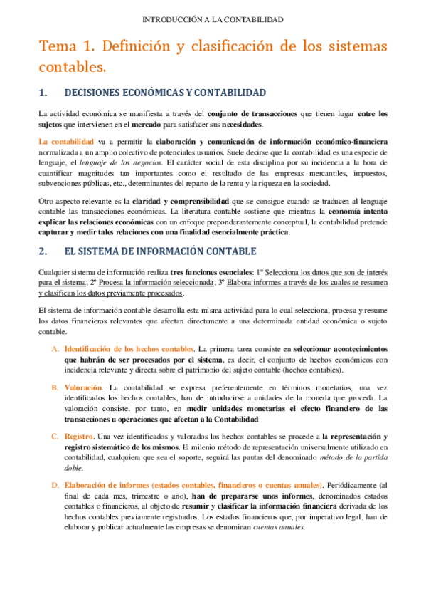 Miniatura del documento Tema 1. Definición y clasificación de los sistemas contables.pdf