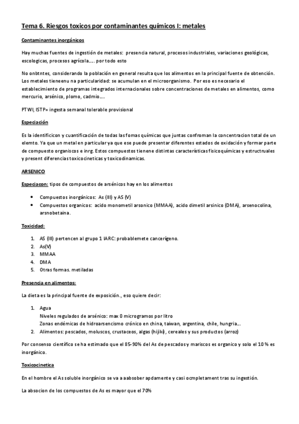 Miniatura del documento Tema 6. Riesgos toxicos por contaminantes químicos I. metales.pdf