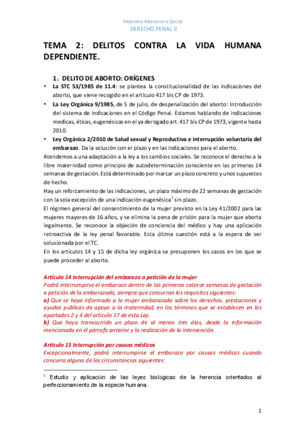 Miniatura del documento TEMA 2 penal. Alejandro Montanero.pdf