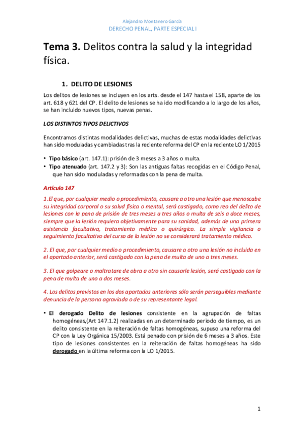 Miniatura del documento Tema 3 penal. Alejandro Montanero.pdf