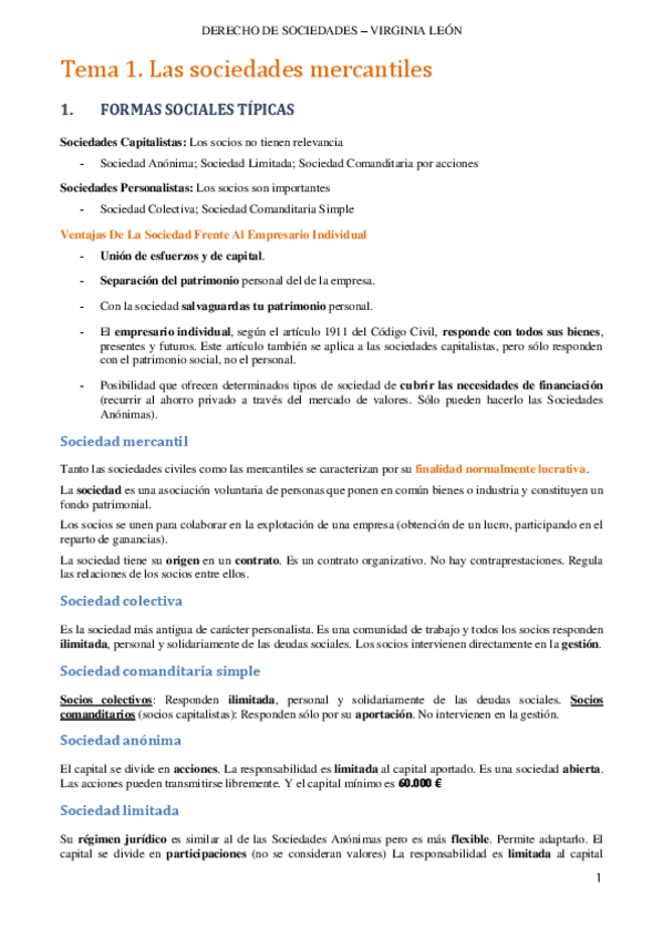 Miniatura del documento Tema 1 - Las sociedades mercantiles.pdf