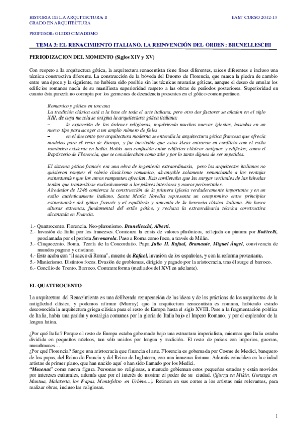 Miniatura del documento TEMA 03_EL QUATTROCENTO - brunelleschi.pdf