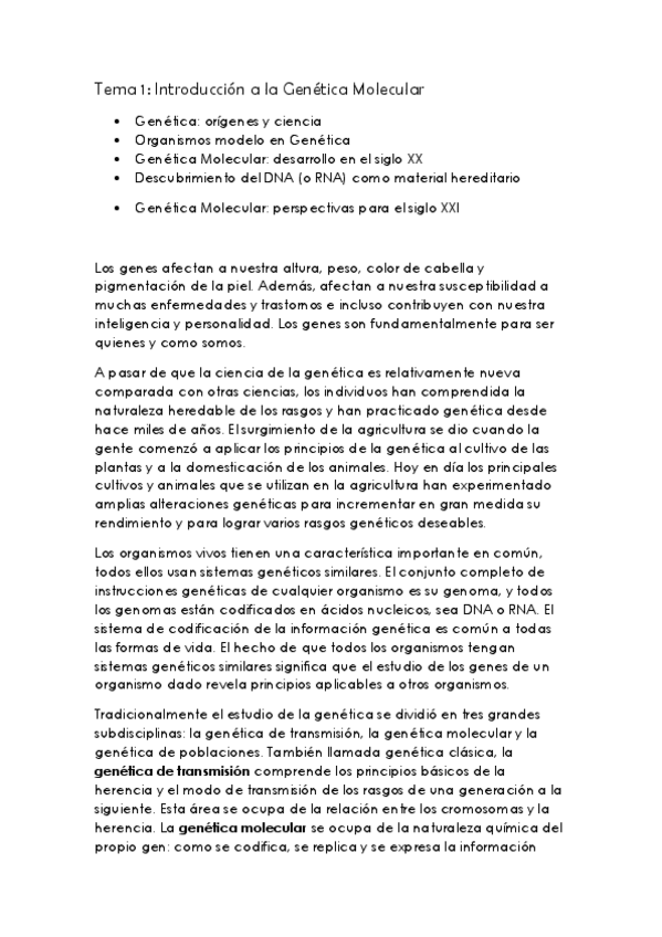 Miniatura del documento GENETICA MOLECULAR tema 1.pdf