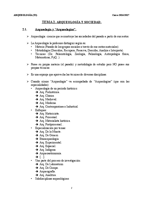 Miniatura del documento Apuntes 2 ArqTema 2 Arqueología.pdf