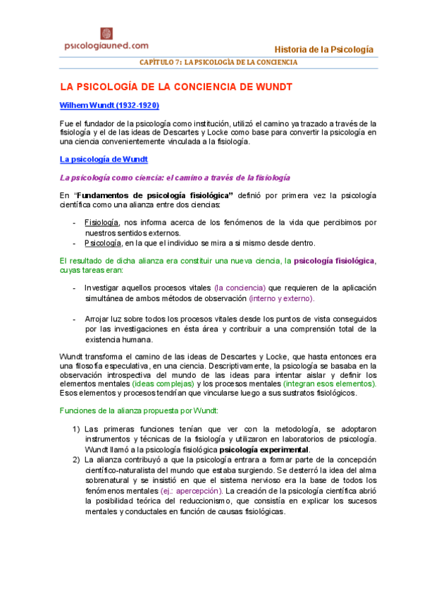 Miniatura del documento Psicología de la conciencia. WUNDT..pdf